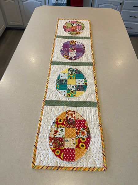 Easter Egg Table Runner