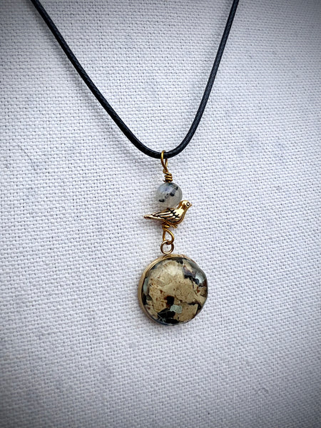 Quail Egg Necklace